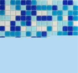 Стеклянная мозаика на сетке GE041SMA (A-11+A30+A31+A37) - фото 49165