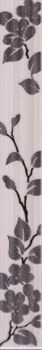 Кензо светло-корич бордюр Цветы 40х4,8 - фото 59541