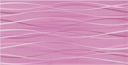 Орхидея Плитка настенная розовый 10-11-41-360 25х50 - фото 59763