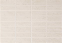 DELI Плитка Настенная белая рифлёная RW 27,5x40 - фото 60236