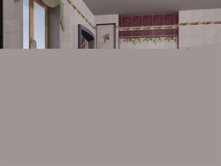 Урал ВС1ЛЦ4Г Декор "Листья с цветами" 24,9х36,4 - фото 60699