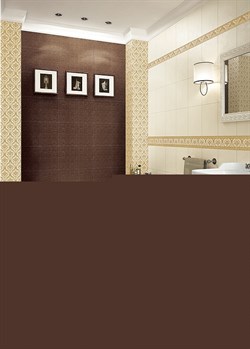 Катар настенная коричневая 1034-0158 25х33 - фото 62174