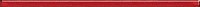 Fibra czerwona listwa szklana Бордюр 2,3x60 - фото 63746