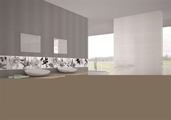 Cuarzo Marron Плитка настенная 30х90 - фото 65041