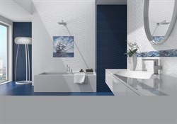 Sidney Azul Плитка настенная 25х75 - фото 65668