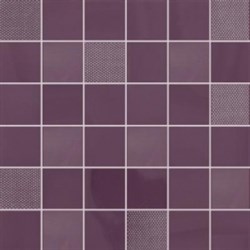 Glossy Malla Purpura Мозаика 30x30 - фото 66239