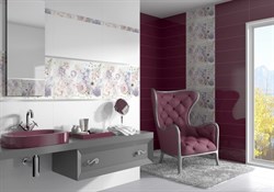 Dec.Fogli Marron Декор 20х60 - фото 66302