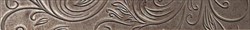 Unica Bruno Listello Leaf Lapp 7.2x60 - фото 69590