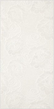 Плитка Ricoletta Bianco kwiaty 29,5х59,5 - фото 73937