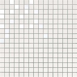Мозаика SOLID WHITE MOSAIC, 30,5x30,5 - фото 80313