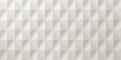 Плитка облиц. керамич. 3D MESH WHITE MATT, 40x80 - фото 80377