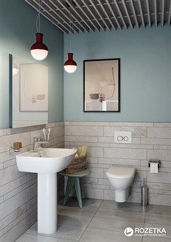 Унитаз-моноблок VitrA Zentrum 9012B003-7200 с микролифтом - фото 82658