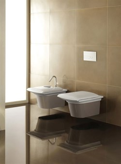 Кнопка смыва Jacob Delafon E4326-00 белая - фото 83430