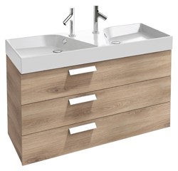 Раковина Jacob Delafon Rythmik EXM112-Z 120 см двойная - фото 83969