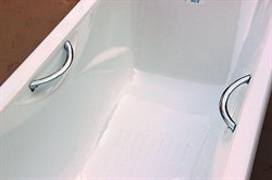 Чугунная ванна Roca Malibu R 150х75 см с ручками - фото 85762