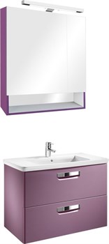 Зеркало-шкаф Roca Gap 80 фиолетовый - фото 86144