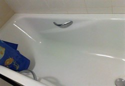 Чугунная ванна Roca Malibu R 160x75 см с ручками - фото 86486