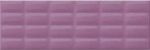 VIOLET GLOSSY PILLOW STRUCTURE 25X75