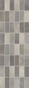 Fiori Grigio Декор мозаика темно-серая 1064-0048