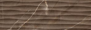 Миланезе дизайн Плитка настенная марроне волна 1064-0164