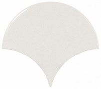 Плитка Scale Fan White 10,6х12