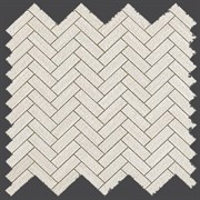 Мозаика ROOM WHITE HERRINGBONE WALL, 32,4X32,4
