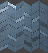 Мозаика MEK BLUE MOSAICO CHEVRON WALL, 30,5x30,5