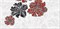 Валькирия Декор Цветы 1 20.1x40.5 - фото 46436
