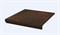 Ступени Semir Brown ступень простая с носиком структурированная 30x33 - фото 59252