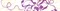 Бордюр Монро фиолетовый 75x400 - фото 59565