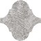 Декор Curvytile Lithium Zig-Zag Grey 26,5х26,5 - фото 78337