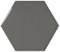 Керамогранит Scale Hexagon Dark Grey 12,4х10,7 - фото 78447