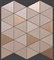 Мозаика MEK ROSE MOSAICO DIAMOND WALL, 30,5x30,5 - фото 80445